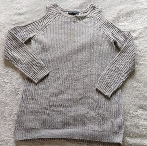 F21 Cold Shoulder Sweater